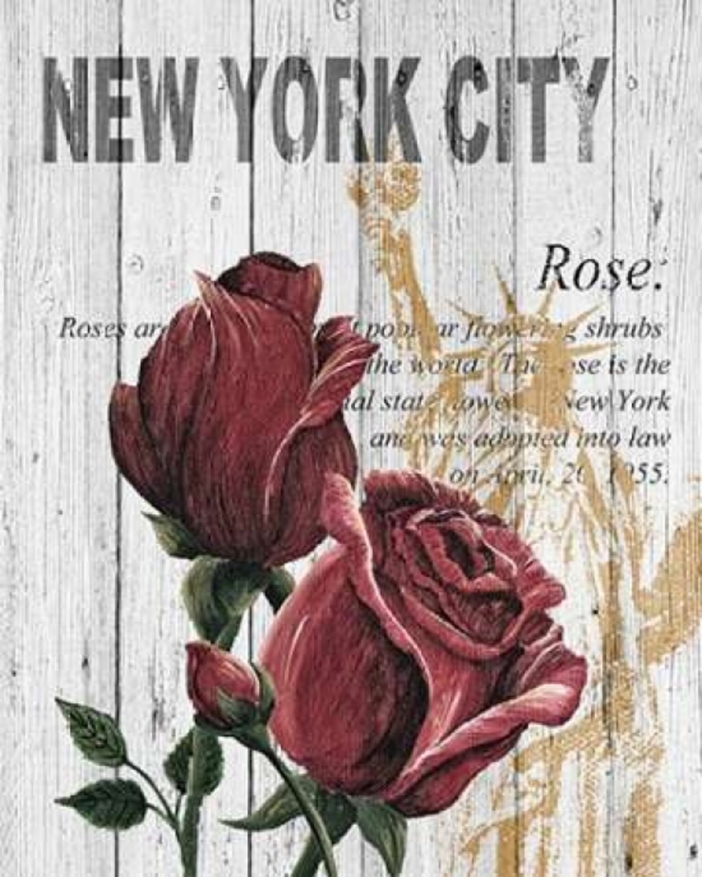 New York Roses Poster Print by Alicia Soave - Item # VARPDXS1328D
